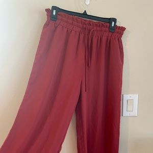 Rose Slouchy Pants By SHEIN